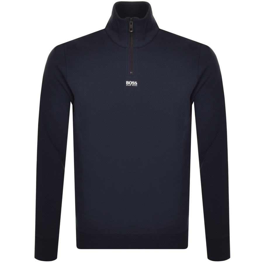 Alternative Image for ProductBOSS Zapper Half Zip Sweatshirt Navy1
